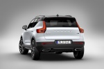 2019 Volvo XC40 T5 R-Design AWD in Crystal White Metallic - Static Rear Left View